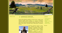 Desktop Screenshot of namioty-gorskie.pl